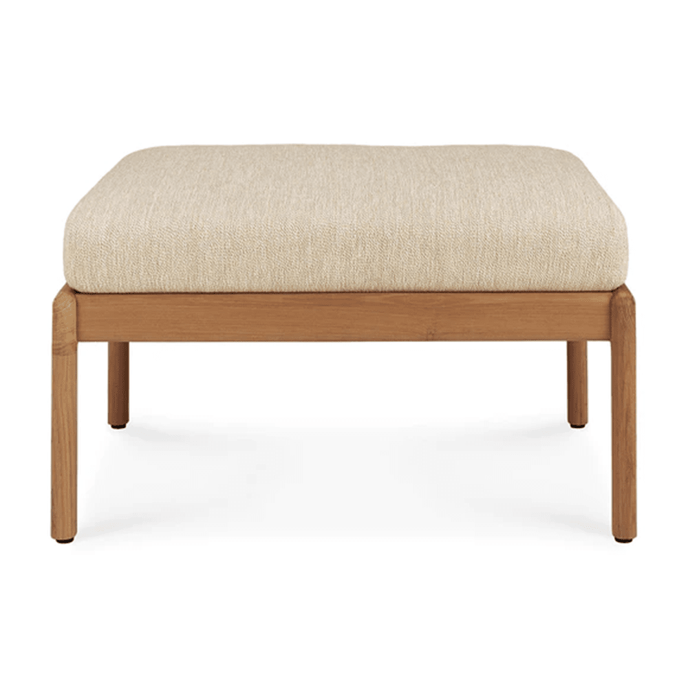 Jack Outdoor Footstool Footrest Ethnicraft Teak Natural 