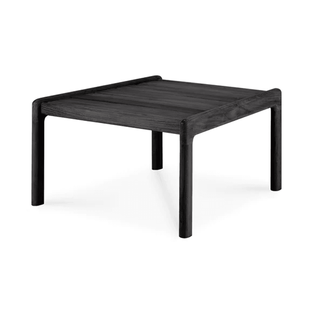 Jack Outdoor Side Table Outdoors Ethnicraft Teak Black 