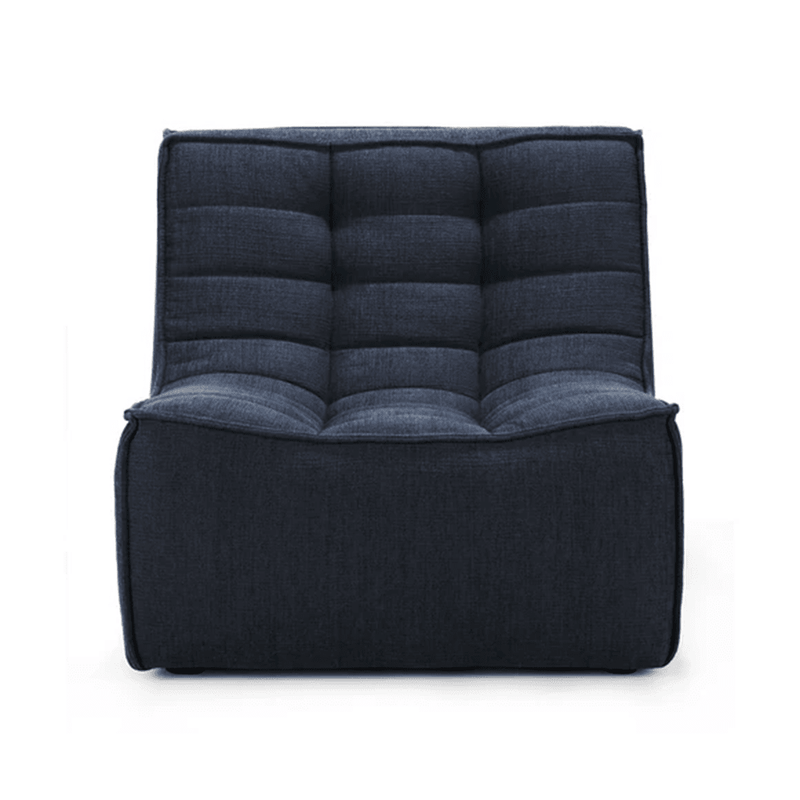 N701 - 1 Seater Sofa Module Sofa Ethnicraft Graphite Eco Fabric 