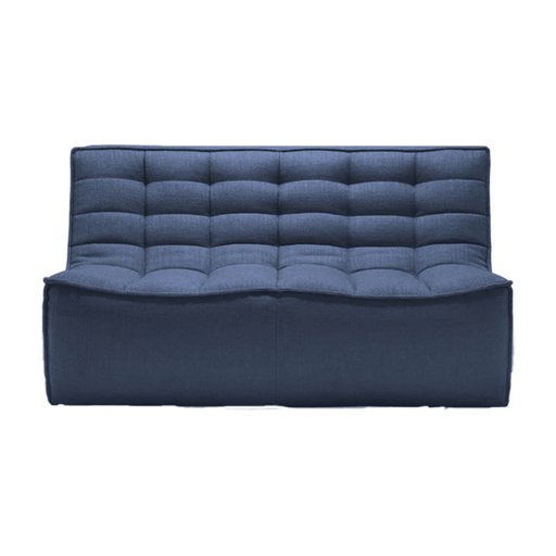 N701 - 2 Seater Sofa Module Sofa Ethnicraft Blue Standard Fabric 