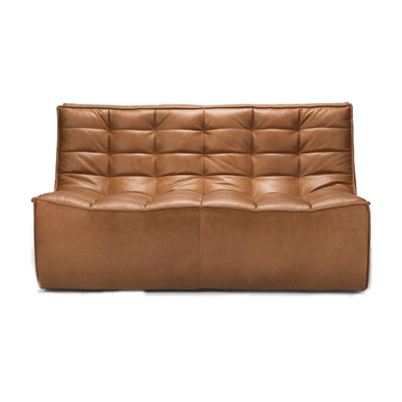 N701 - 2 Seater Sofa Module Sofa Ethnicraft Old Saddle Leather 