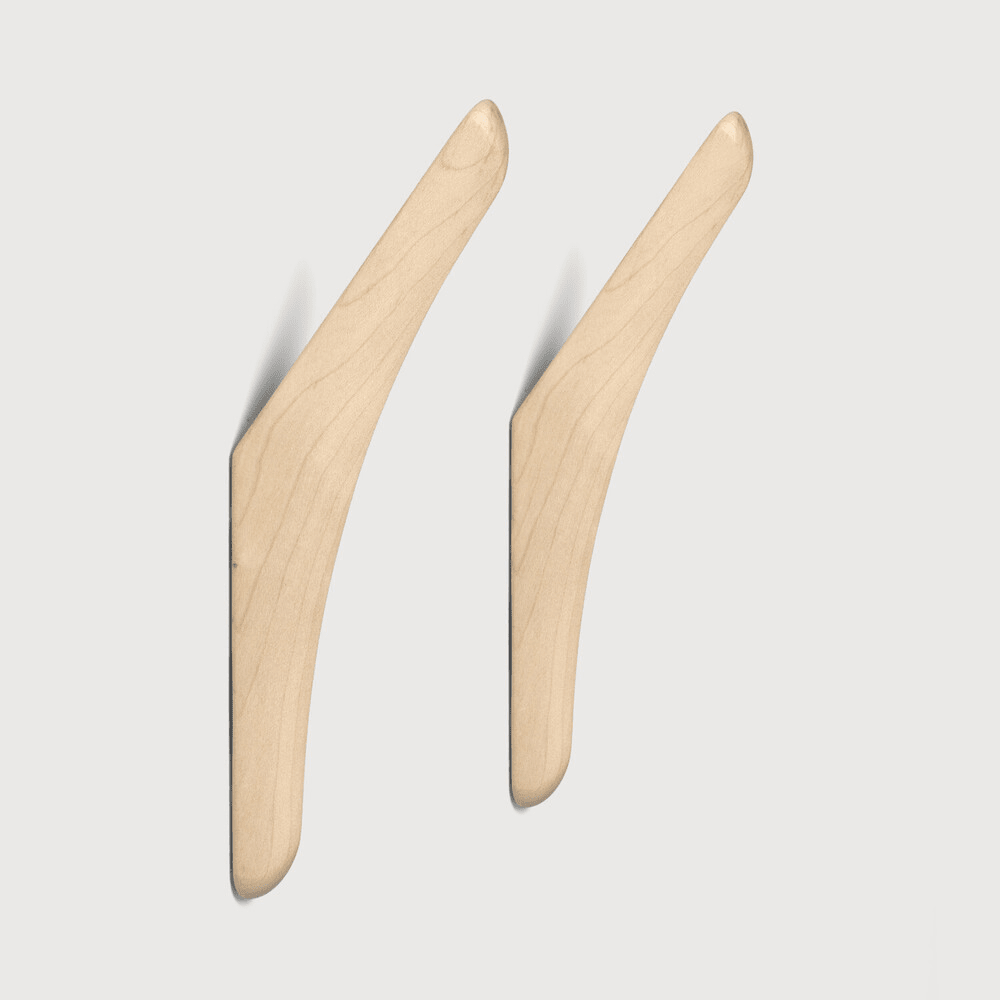 PI Wall Hanger (Set of 2) storage Ethnicraft Sycamore 