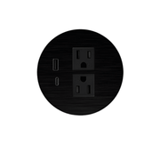 Power Circle Accessories Ethnicraft Black NEMA 5-15 (15A) (15A) (US CA MX JP) 