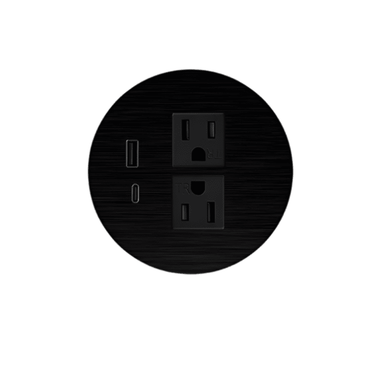 Power Circle Accessories Ethnicraft Black NEMA 5-15 (15A) (15A) (US CA MX JP) 