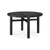 Quatro Outdoor Side Table Outdoors Ethnicraft Teak Black 