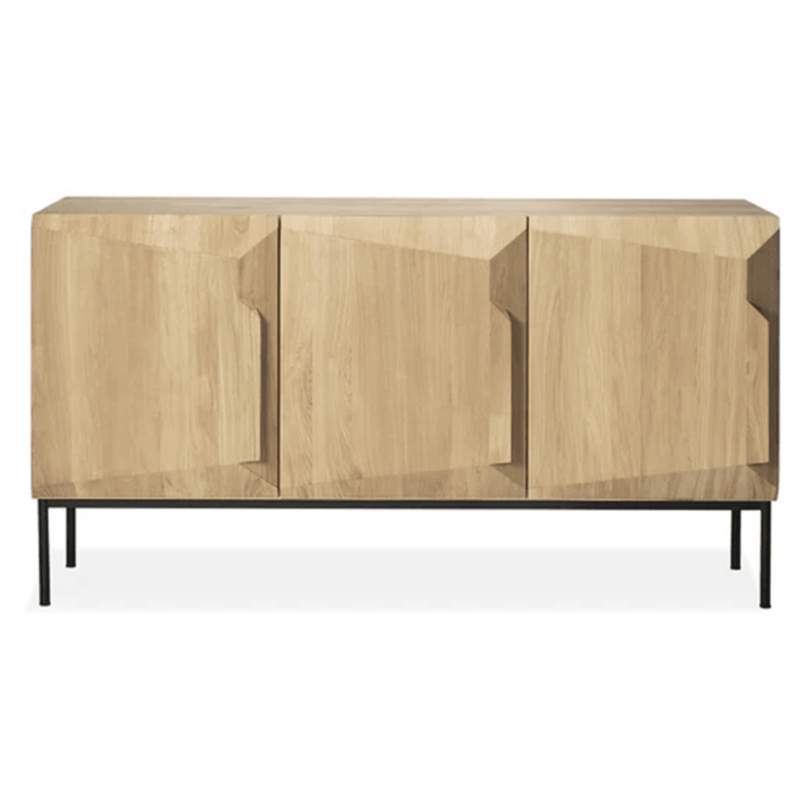 Stairs Sideboard Sideboard Ethnicraft Oak 3 doors 