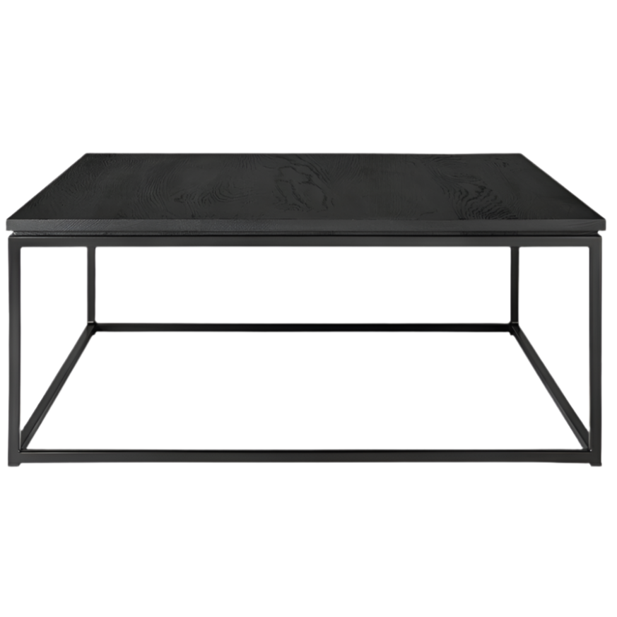 Thin Coffee Table Coffee Tables Ethnicraft 28&quot;x28&quot; 