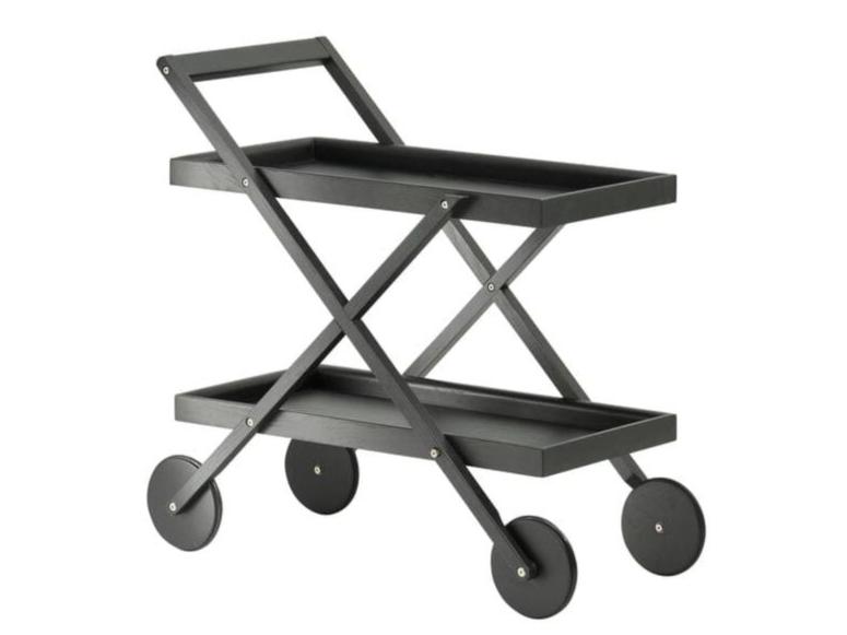 Exit Trolley Bar Cart Carts / Trolleys Design House Stockholm Black 