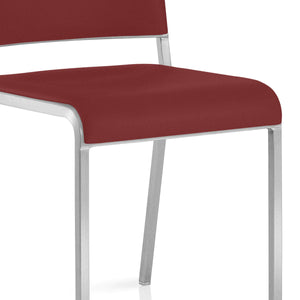 Emeco Seat Pad for 20-06 Chair Accessories Emeco Seat Back Pad Fabric Dark Red 