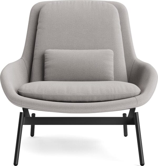 Field Lounge Chair lounge chair BluDot Maharam Mode in Prediction w/ Oblivion base 