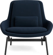 Field Lounge Chair lounge chair BluDot Maharam Mode in Society w/ Oblivion base 