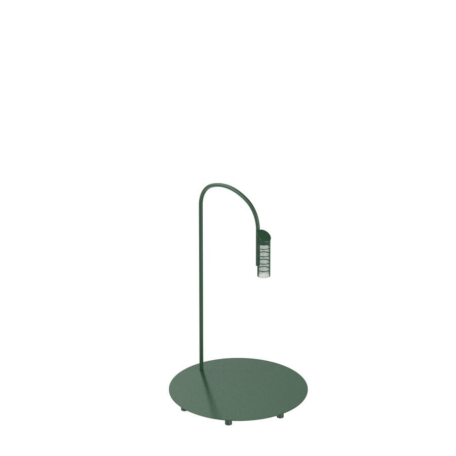 Caule Nest Floor Lamp Wall Lights Flos Forest Green 31.5"H 2700K