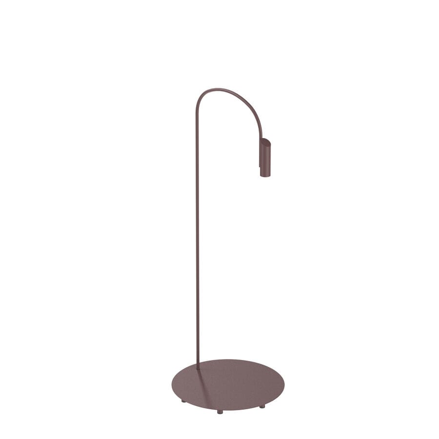 Caule Floor Lamp Wall Lights Flos Deep Brown 90.6"H 2700K