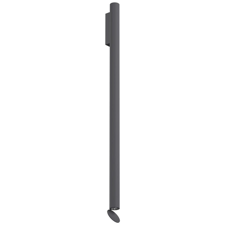 Flauta Riga Outdoor Wall Sconce Outdoor Lighting Flos Anthracite 1000mm / 39.4" 2700K