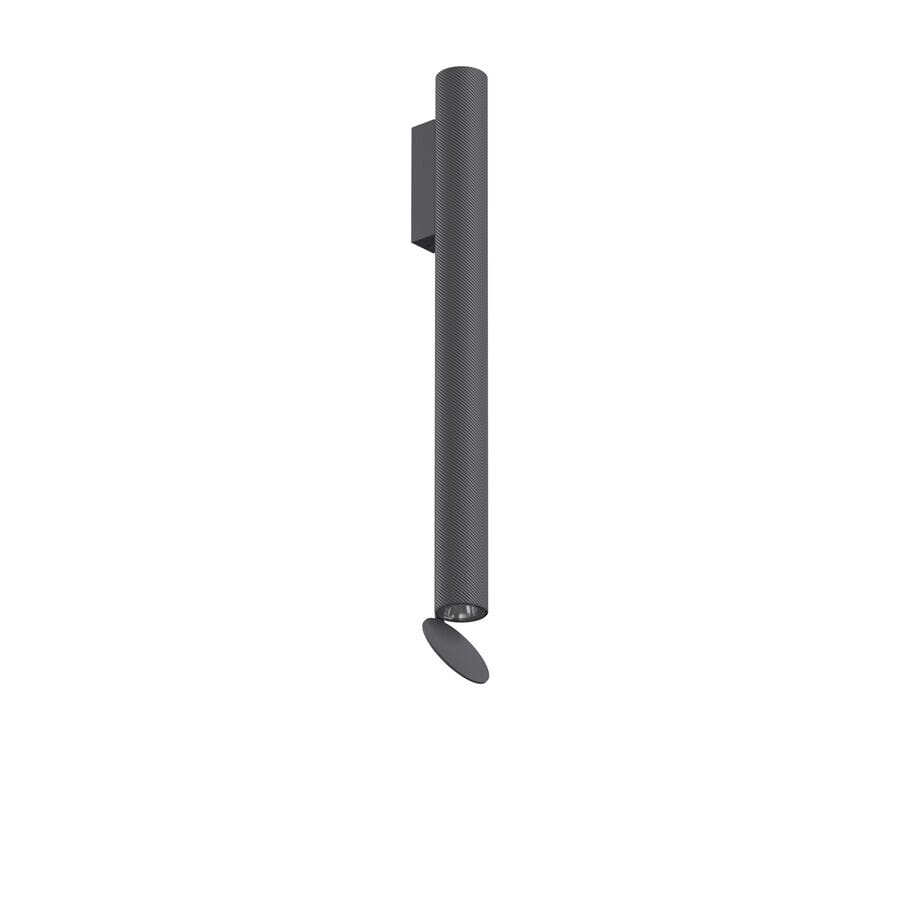 Flauta Spiga Outdoor Wall Sconce Outdoor Lighting Flos Anthracite 500mm / 19.7" 2700K