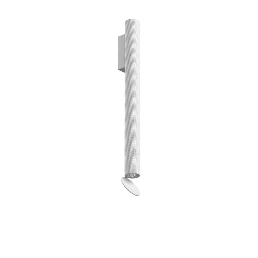 Flauta Spiga Outdoor Wall Sconce Outdoor Lighting Flos White 500mm / 19.7" 2700K