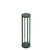 In Vitro Bollard 2 Outdoor Lighting Flos Forest Green 2700K 1-10V Dimmer