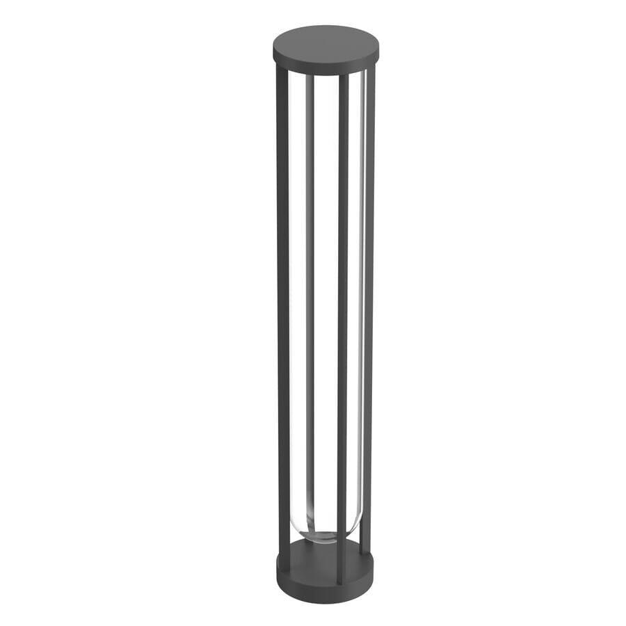 In Vitro Bollard 3 Outdoor Lighting Flos Anthracite 2700K 1-10V Dimmer