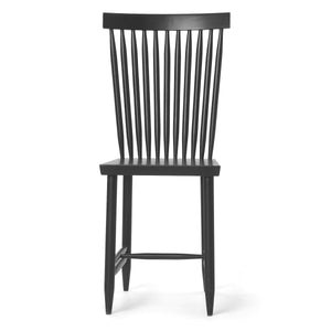 Family Chair No.2 Chair Design House Stockholm Black Stained Wood 