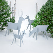 Modern Reindeer, Doe Grazing by Loll Designs, image 2