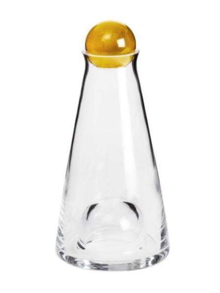 Fia Carafe Mini Pitcher Design House Stockholm Clear/Amber 