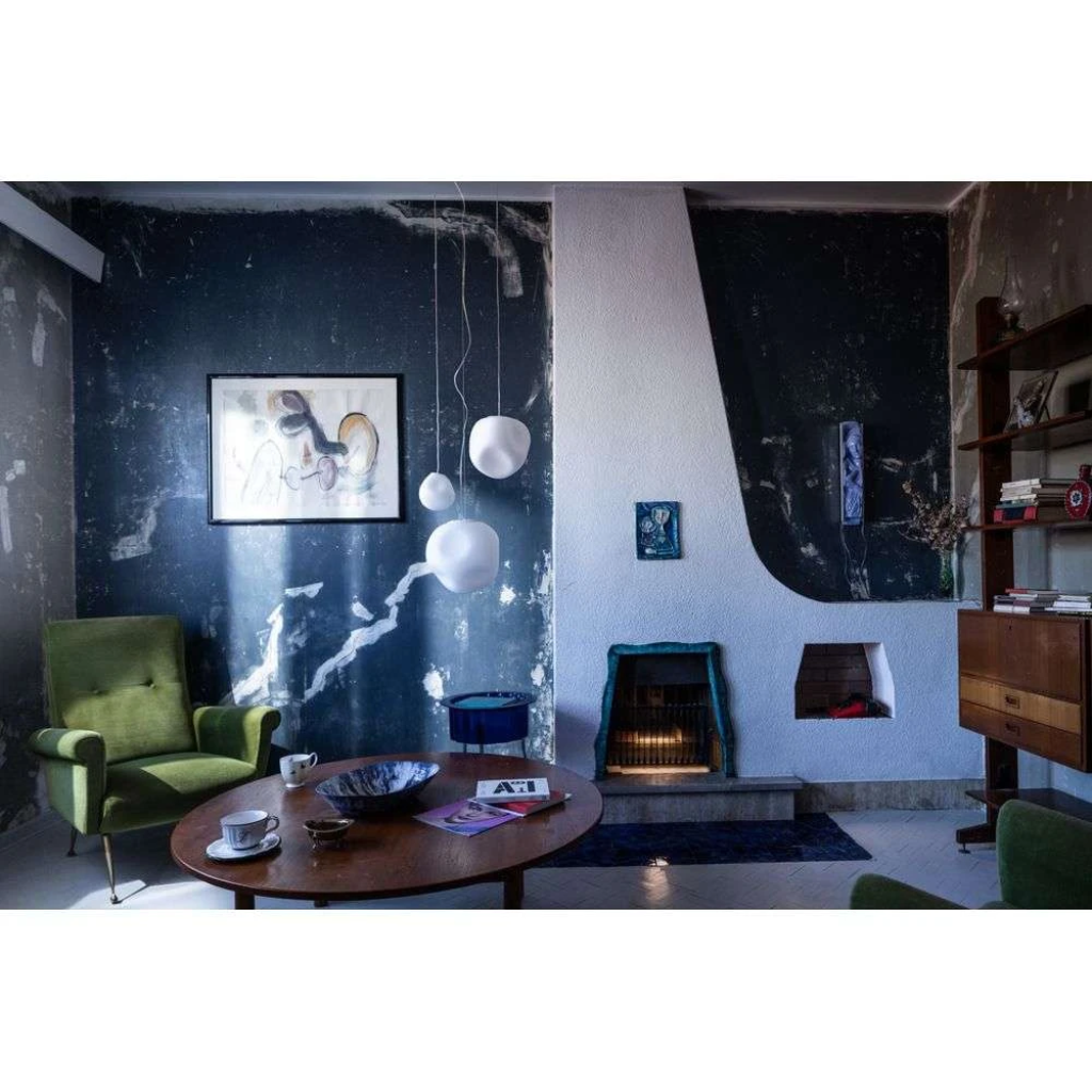 Foscarini Hoba Media Pendant White