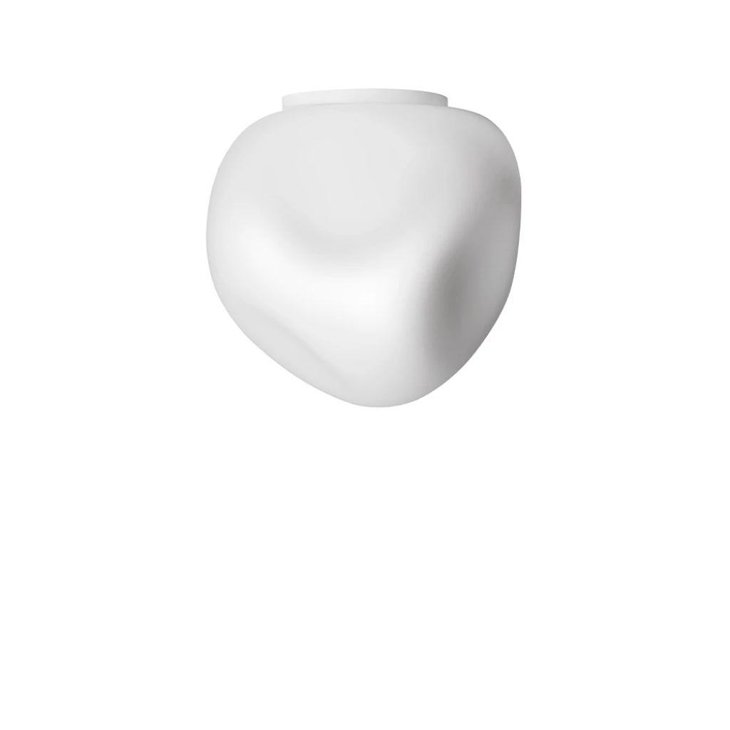 Hoba Midi Wall Lamp/Ceiling Lamp White