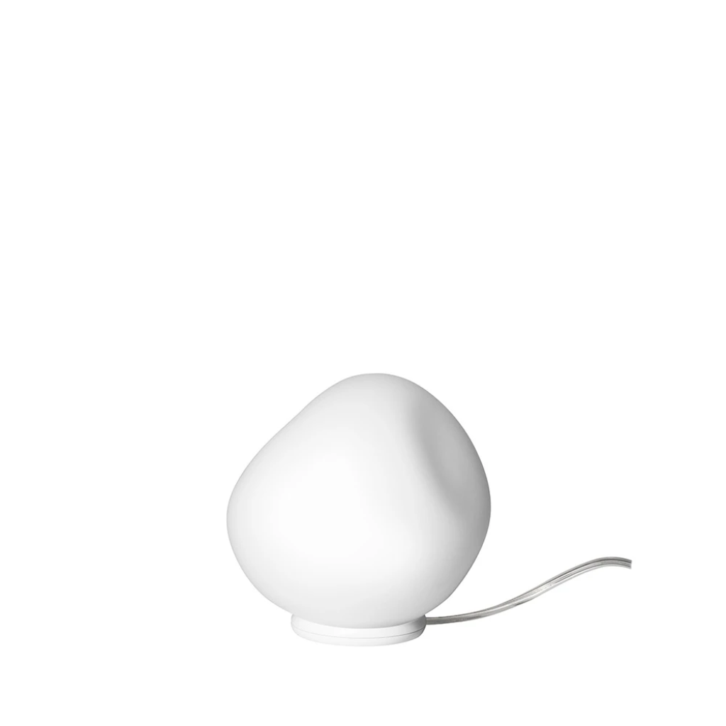 Foscarini Hoba Piccola Table Lamp On/Off White