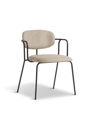 Frame Dining Chair - Set of 2 Dining Chair Woud Beige/Black 