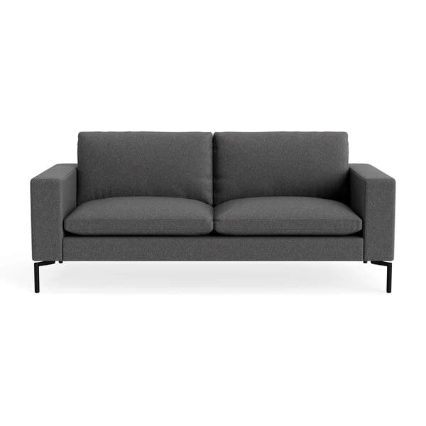 New Standard 78" Sofa Sofa BluDot Gabro Grey - Black Legs 