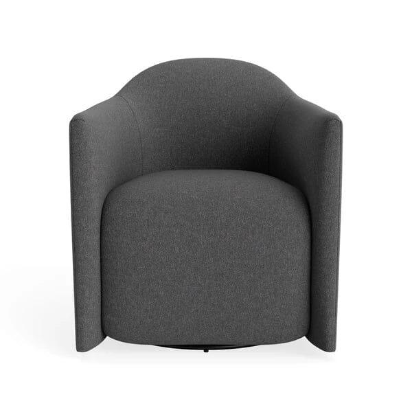 About Face Swivel Lounge Chair lounge chair BluDot Gabro Grey 