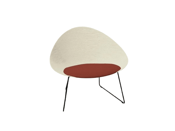 Adell Sled Base Lounge Chair lounge chair Arper 