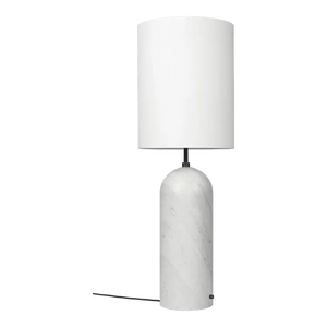 Gravity Floor Lamp - XL High Floor Lamps Gubi White shade White Marble 