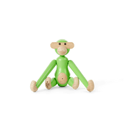 Kay Bojesen Monkey, Mini, Painted Beech (Light Green)