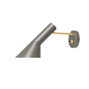 AJ Wall Sconce wall / ceiling lamps Louis Poulsen Without Switch Grey/Brass 