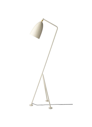 Grashoppa Floor Lamp Floor Lamps Gubi Oyster White Semi Matt 
