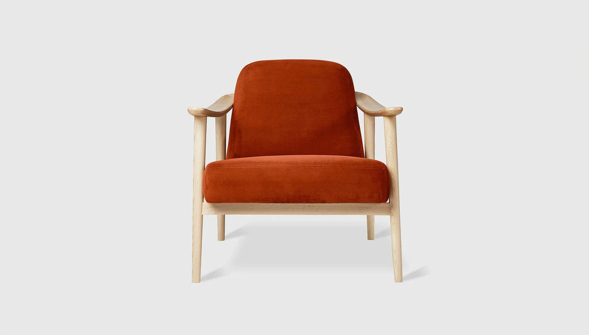 Baltic Chair Chair Gus Modern Velvet Russet Natural Ash 