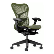 Herman Miller Mirra 2 Chair, Olive, Graphite frame, TriFlex Polymer back