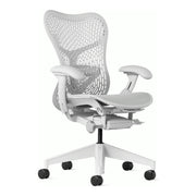 Herman Miller Mirra 2 Chair, Alpine, Alpine frame, TriFlex Polymer back