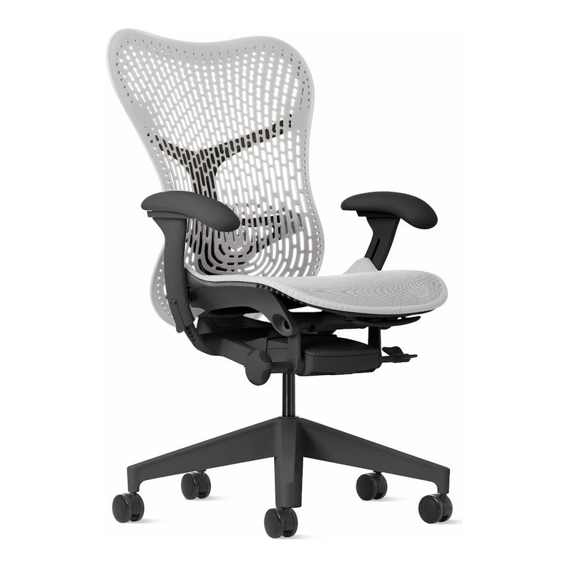 Herman Miller Mirra 2 Chair, Alpine, Graphite frame, TriFlex Polymer back