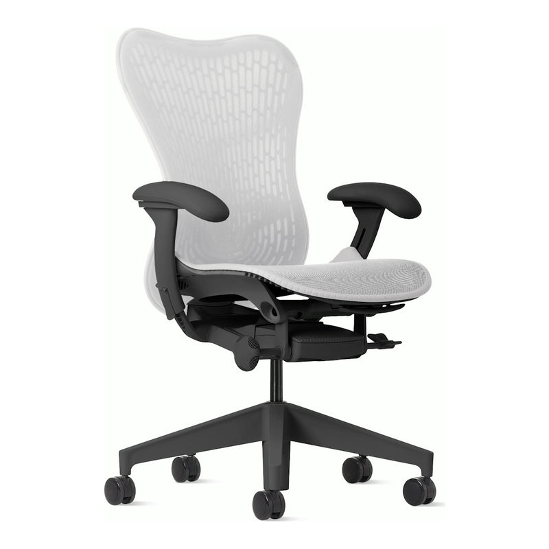 Herman Miller Mirra 2 Chair, Alpine, Graphite frame, Butterfly Suspension back