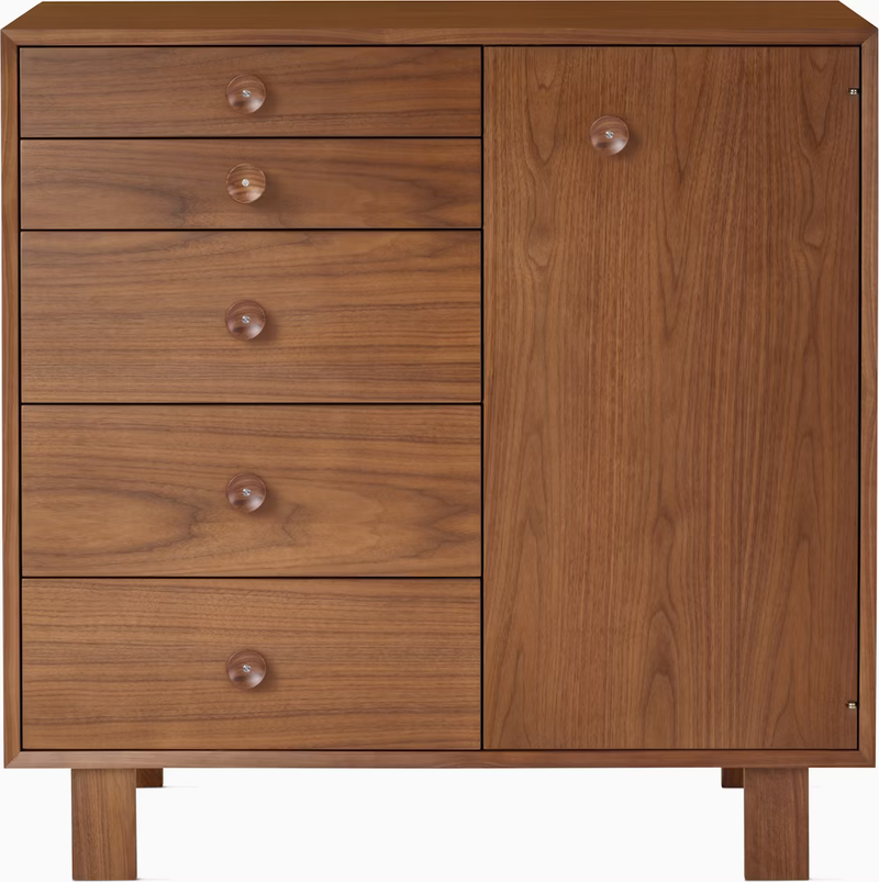 Nelson Basic Cabinet Series 5-Drawer Cabinet with Door