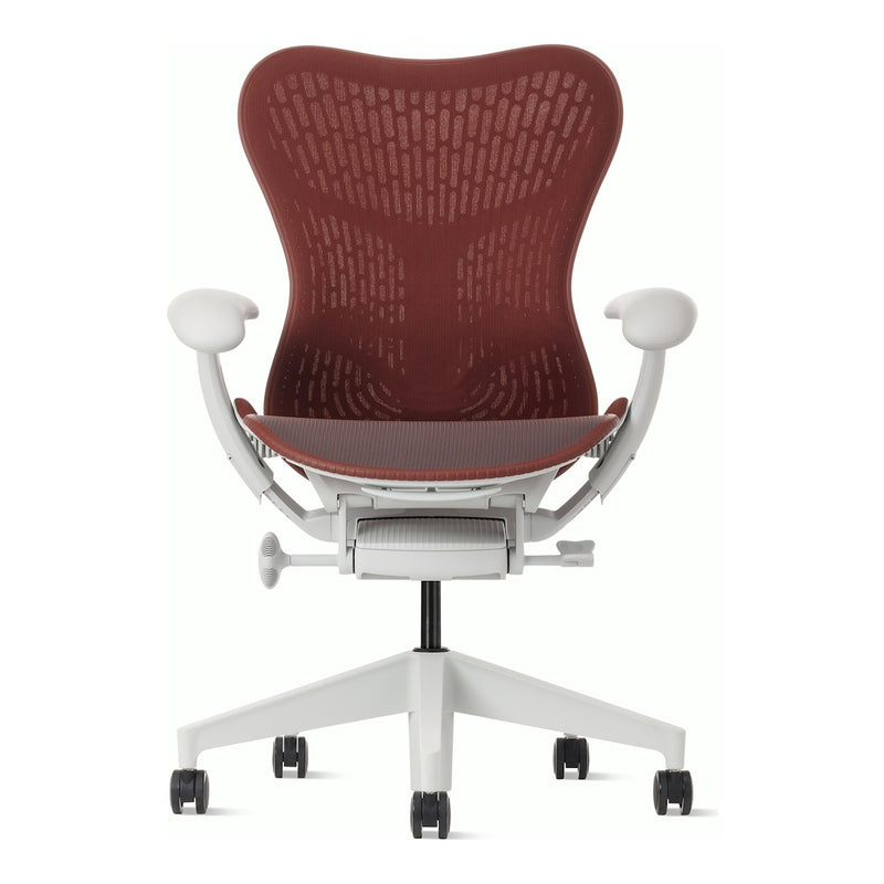 Herman Miller Mirra 2 Chair, Cordovan, Alpine frame, Butterfly Suspension back