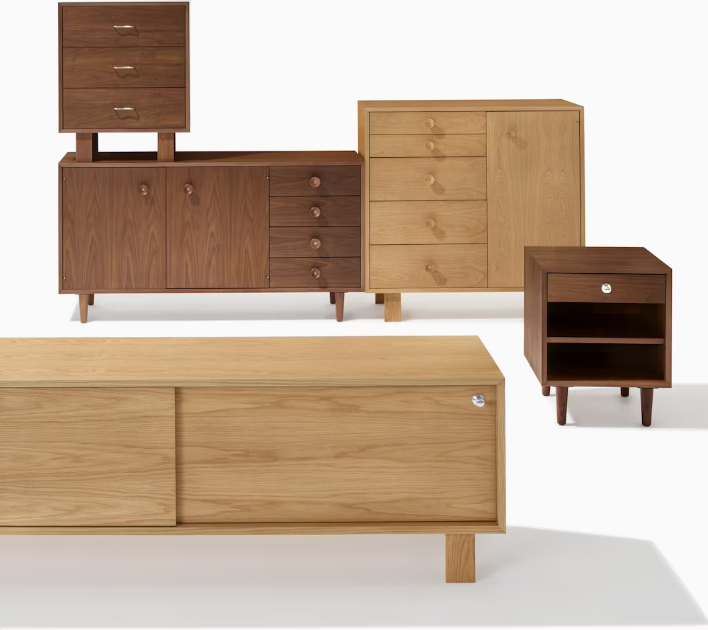 Nelson Basic Cabinet Series 5-Drawer Cabinet with Door