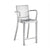 Emeco Hudson Counter Stool With Arms Side/Dining Emeco Hand Brushed No Seat Pad No Glides