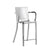 Emeco Hudson Counter Stool With Arms Side/Dining Emeco Hand Polished No Seat Pad No Glides