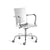 Emeco Hudson Swivel Arm Chair Side/Dining Emeco Hand Polished No Seat Pad 