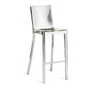 Emeco Hudson Bar Stool Side/Dining Emeco Hand Polished No Seat Pad No Glides