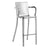 Emeco Hudson Bar Stool With Arms Side/Dining Emeco Hand Polished No Seat Pad No Glides