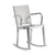 Emeco Hudson Rocking Chair With Arms Side/Dining Emeco Hand Brushed No Seat Pad 